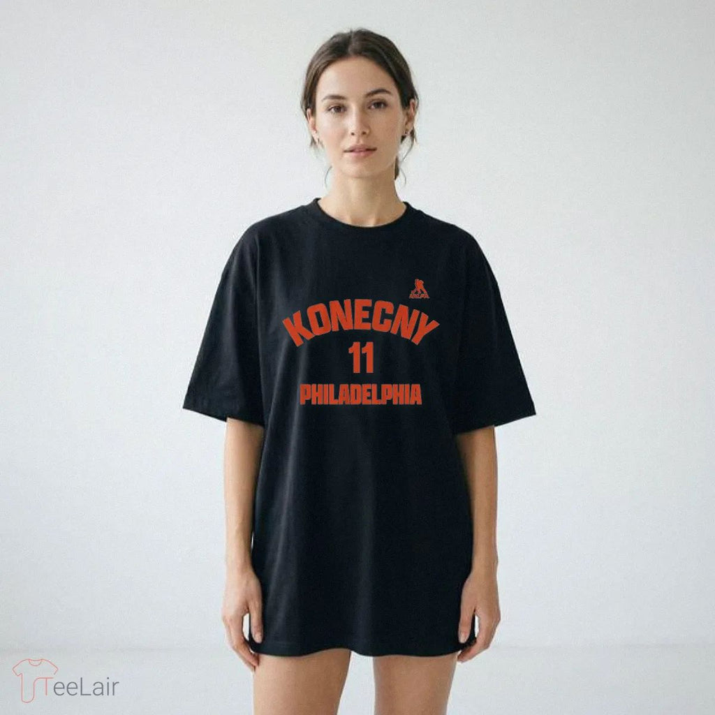 Travis Konecny Philadelphia Name & Number T-Shirt
