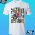 Michigan Wolverines Men’s Basketball Shock The World Boys Go Blue Two-Time Ncaa National Champs 1989-2026 Shirt