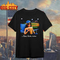 I Live Here Now Doll Funny Ballfield Dark Shirt