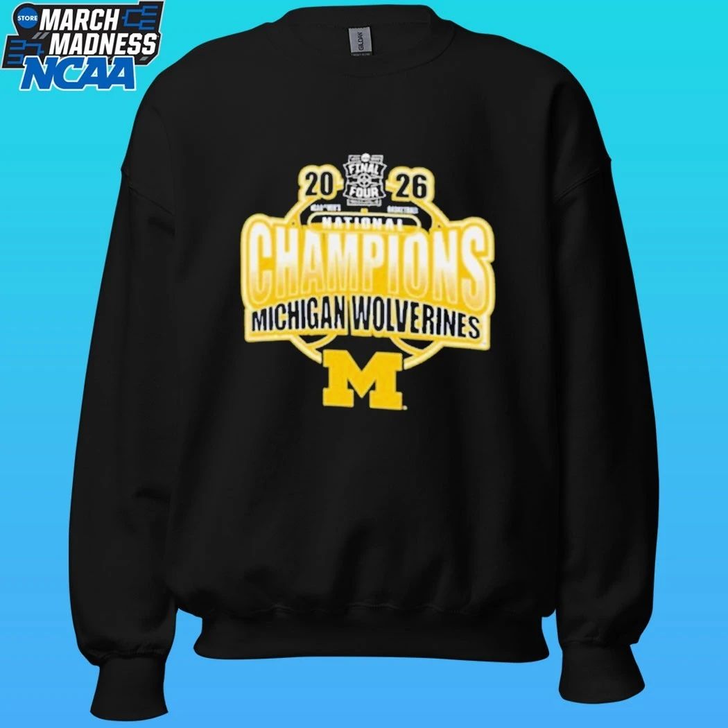 Michigan Wolverines Youth 2026 Men’s Basketball National Champions Shirt