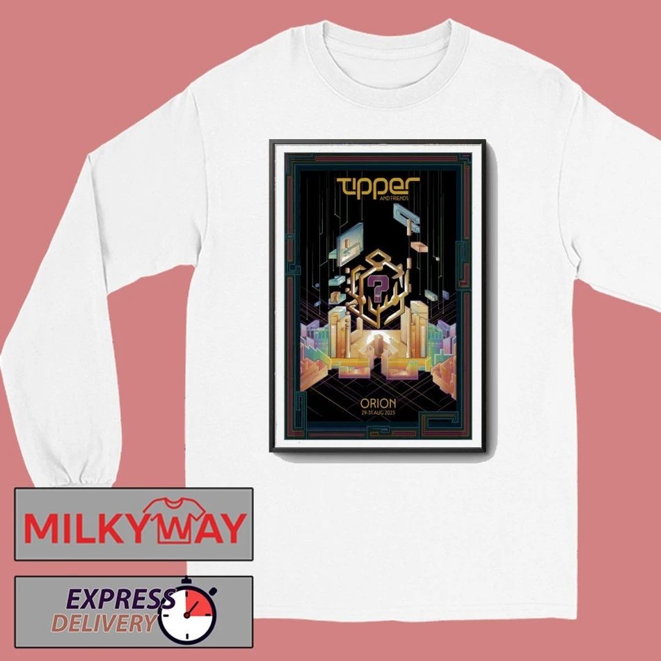 Tipper And Friends Aug 29-31, 2025 The Orion Amphitheater, Huntsville, Alabama Poster shirt