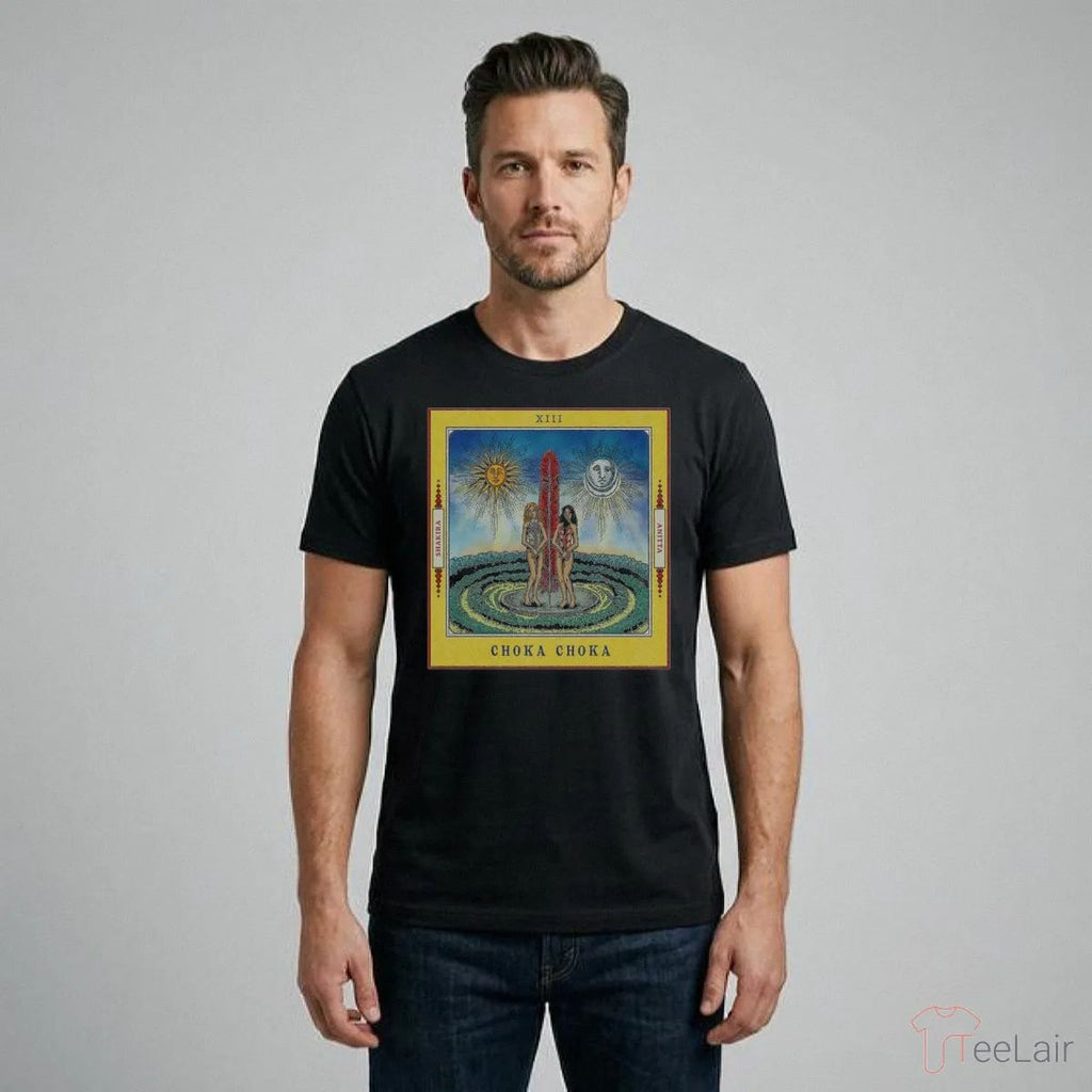 Shakira X Anitta Choka Choka Collab Tarot Card Style Art Shirt