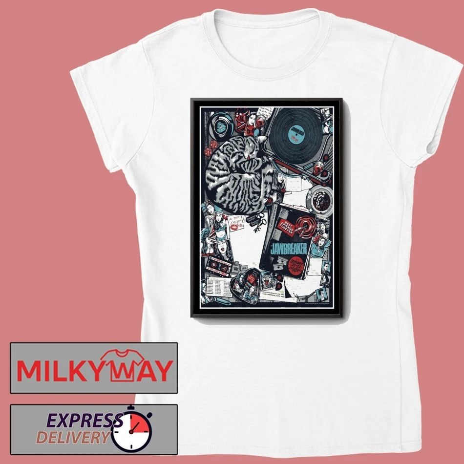 Jawbreaker Las Vegas, NV October 10-12 2025 Concert Poster shirt