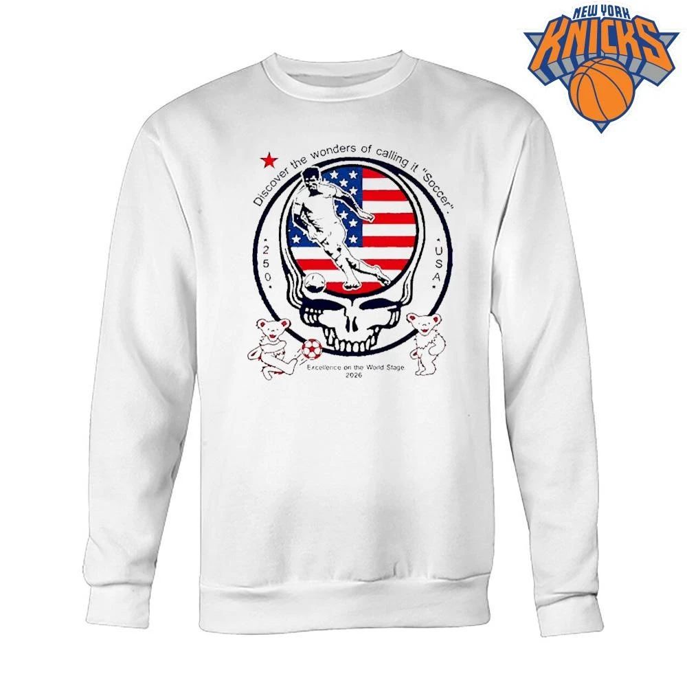 Grateful Dead Soccer 2026 World Cup USA Excellence on the World Stage shirt