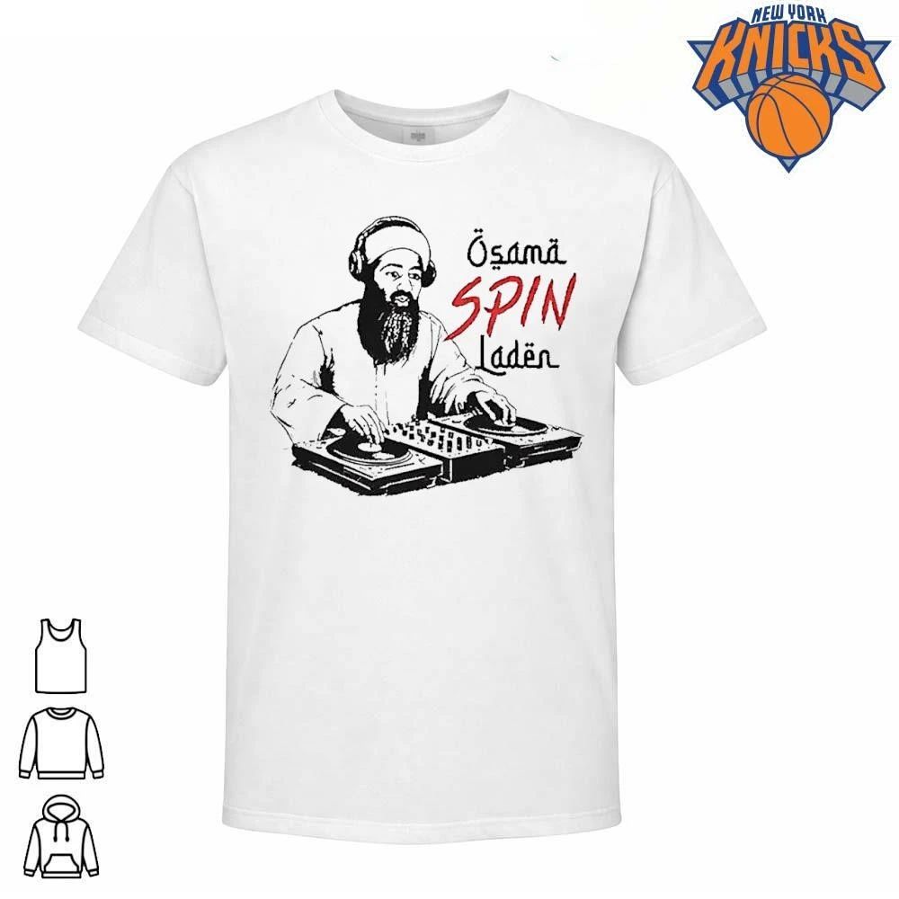 Osama Spin Laden DJ turntable parody music shirt