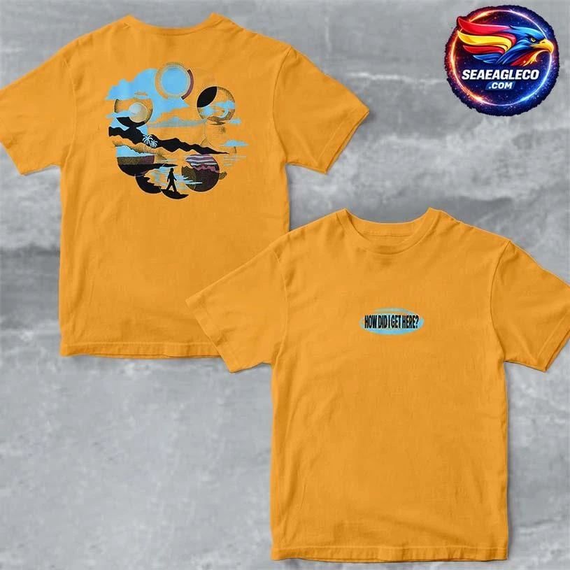 Louis Tomlinson How Did We Get Here Album Merch Yellow Two Sided Shirt