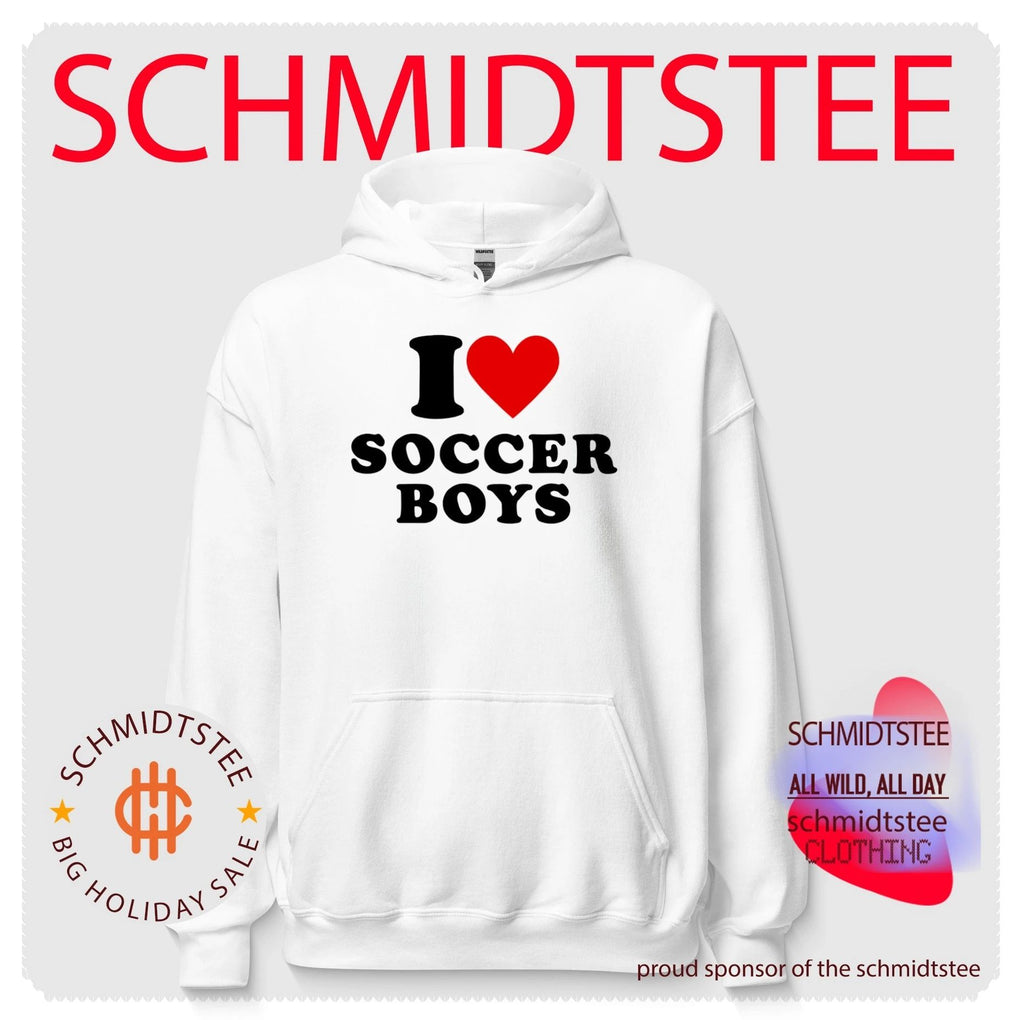 I Love Soccer Boys football sports fan shirt