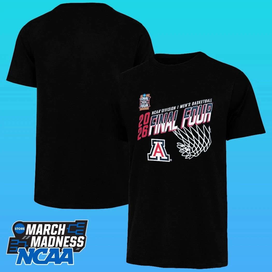 Arizona Wildcats Champion 2026 Ncaa Men’s Basketball Tournament March Madness Final Four Shirt