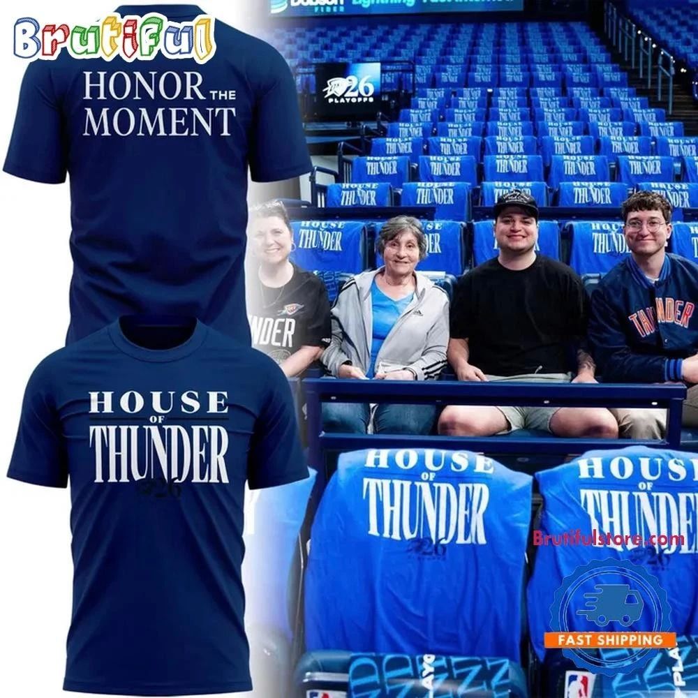 Oklahoma City Thunder 2026 Playoffs House Of Thunder Shirt