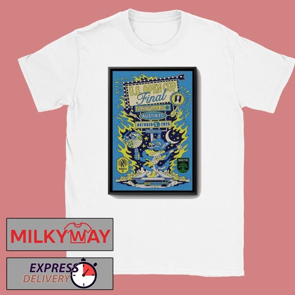 US Open Cup Championship Oct 2025 Poster shirt