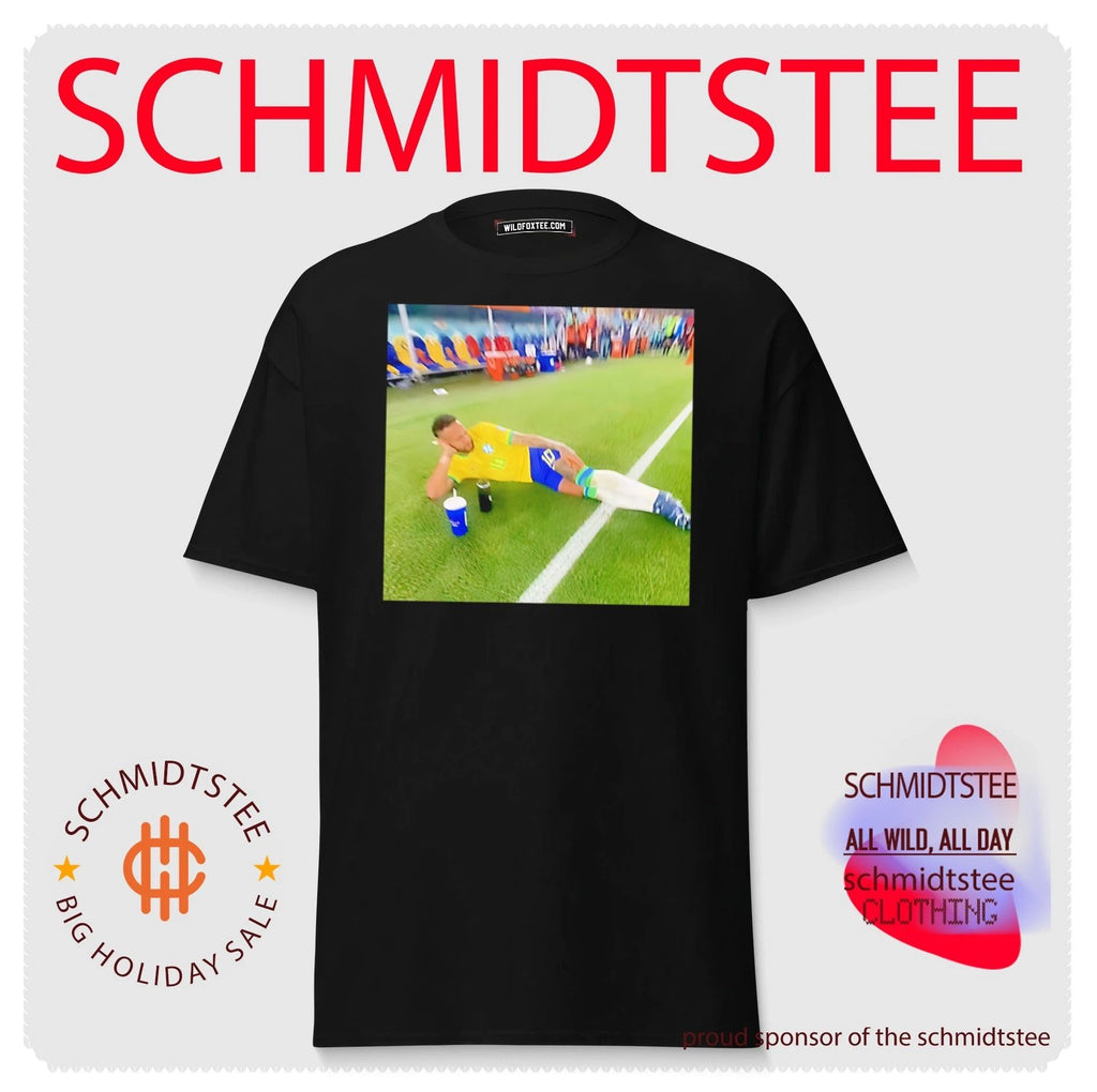 Neymar Jr chilling on pitch World Cup 2026 meme shirt