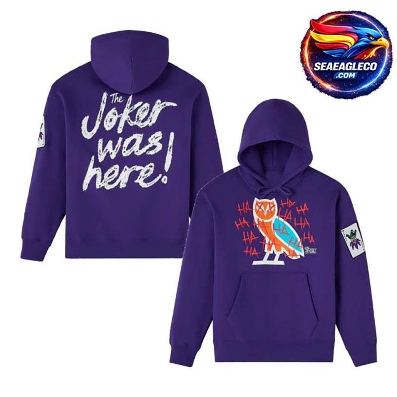 Octobers Very Own The Joker Defaced Hoodie Two Sided Shirt