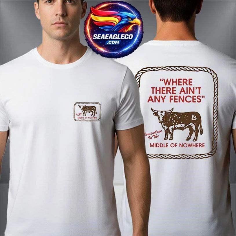 Kacey Musgraves Merch Cattle Tee Middle Of Nowhere Merch Cattle Two Sided Shirt