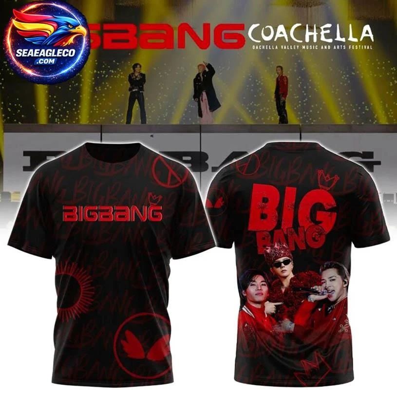 BigBang – Coachella Valley Music And Arts Festival Edition Two Sided Shirt