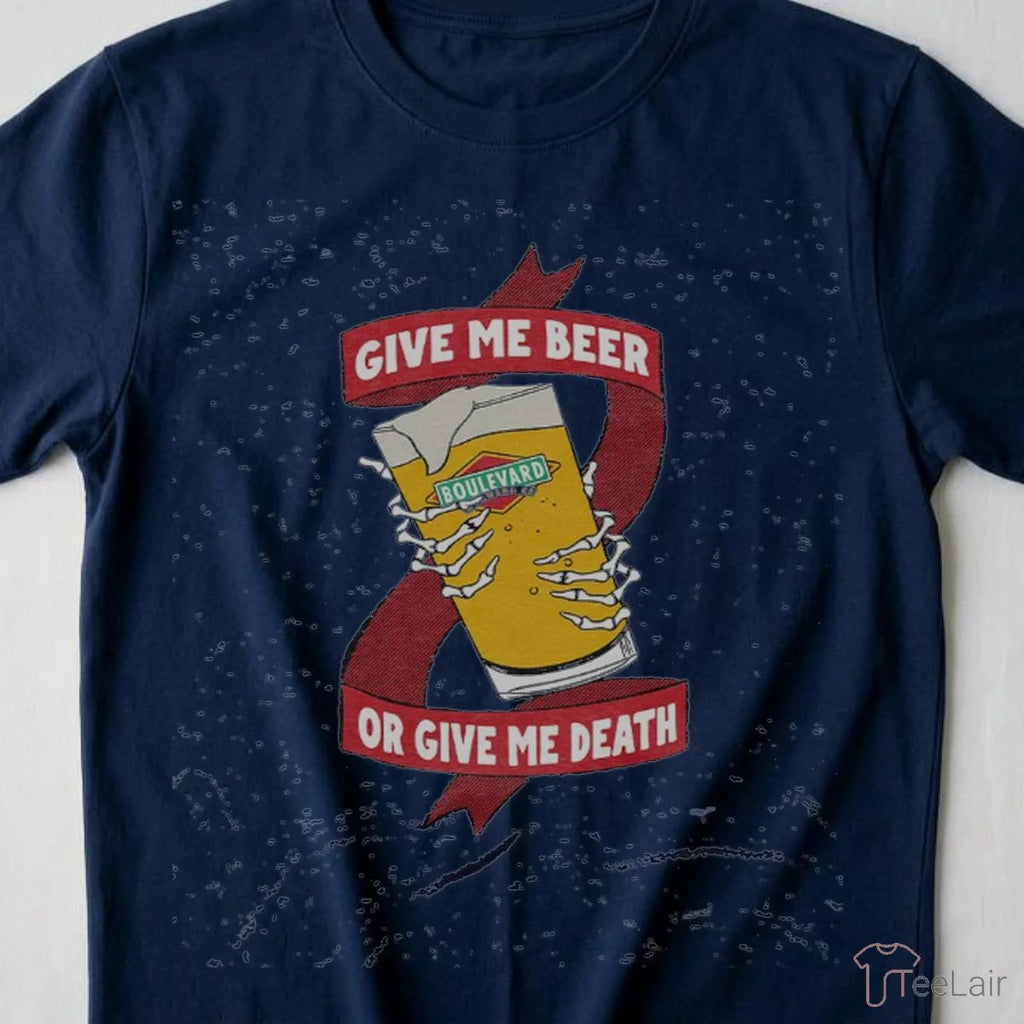 Boulevard Give Me Beer Or Give Me Death T-Shirt