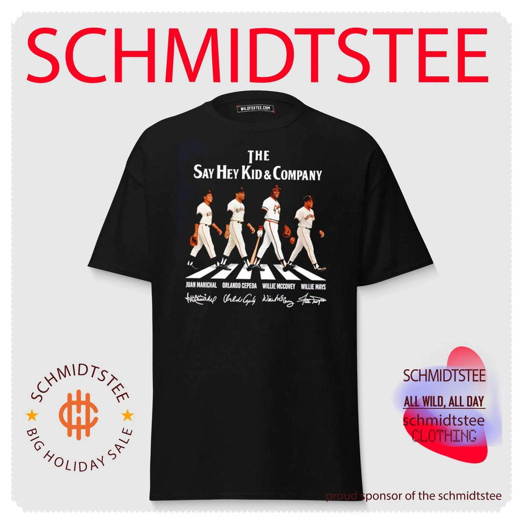 San Francisco Giants The Say Hey Kid and Company Abbey Road signature shirt