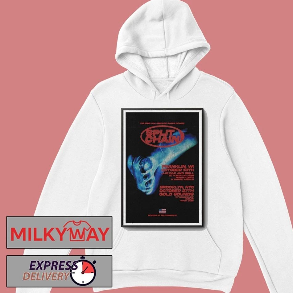 Split Chain JJ’s Bar & Grill Franklin WI Poster shirt