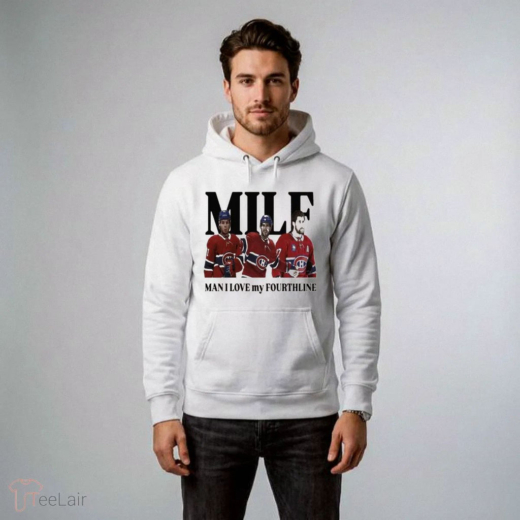 Milf Man I Love My Fourthline Montreal Canadiens Shirt