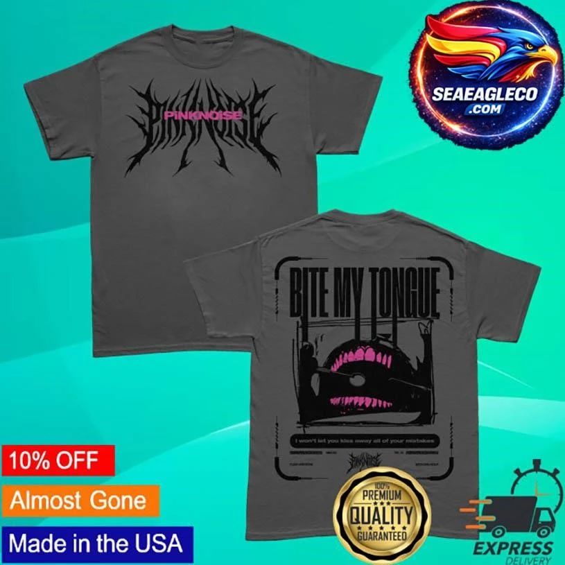 Pinknoise Bite My Tongue Two Sided Shirt