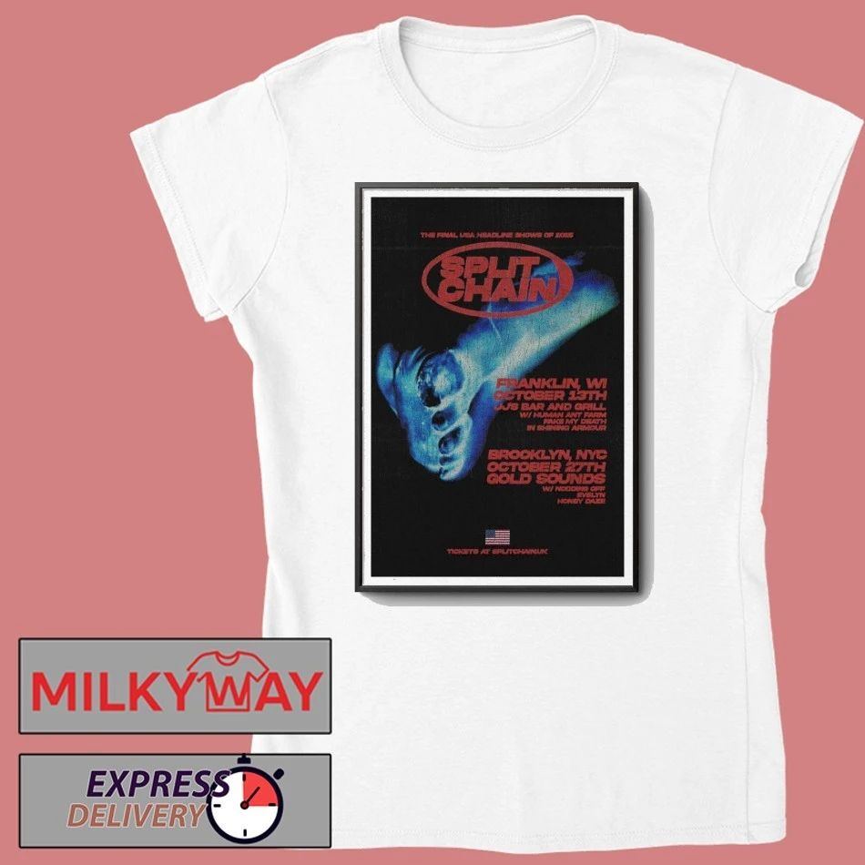 Split Chain Oct 13 2025 JJ’s Bar & Grill Franklin Poster shirt