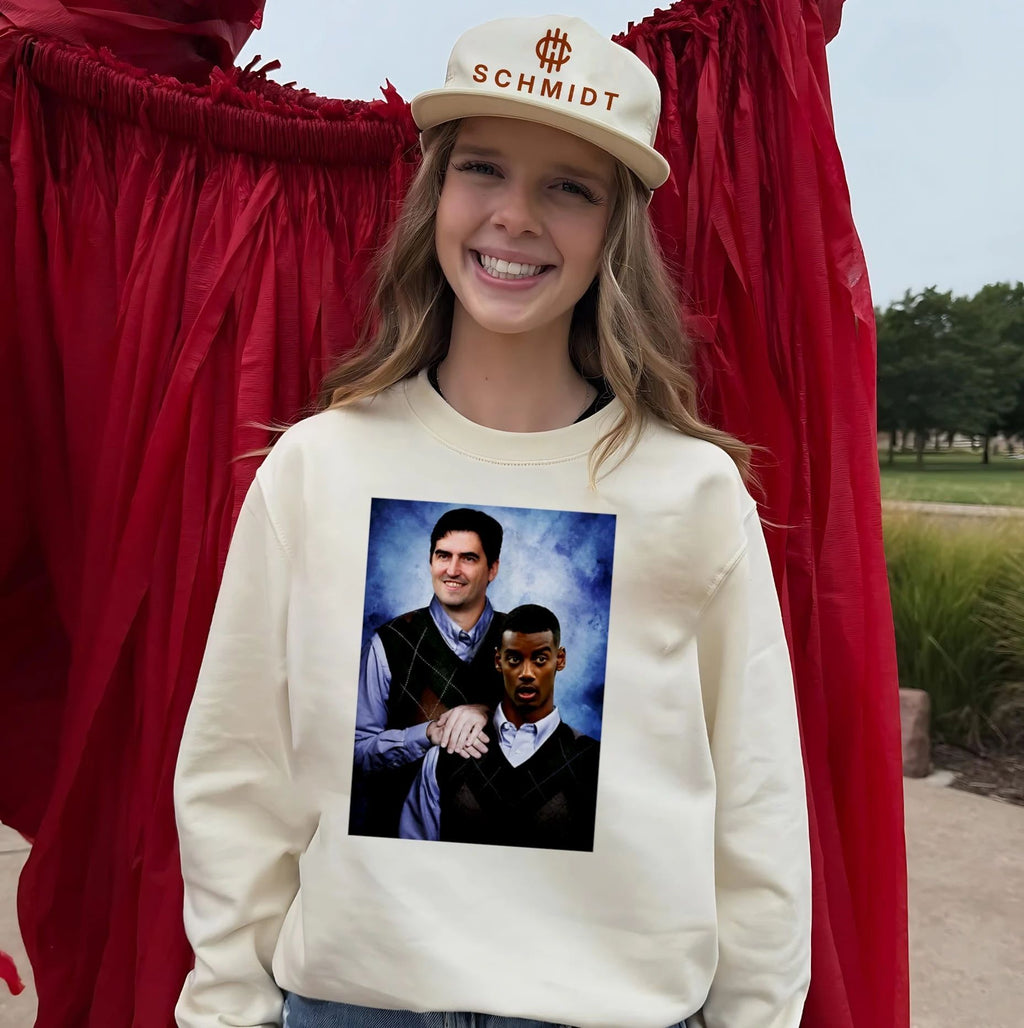 Andoni Iraola and Alexander Isak Step Brothers shirt