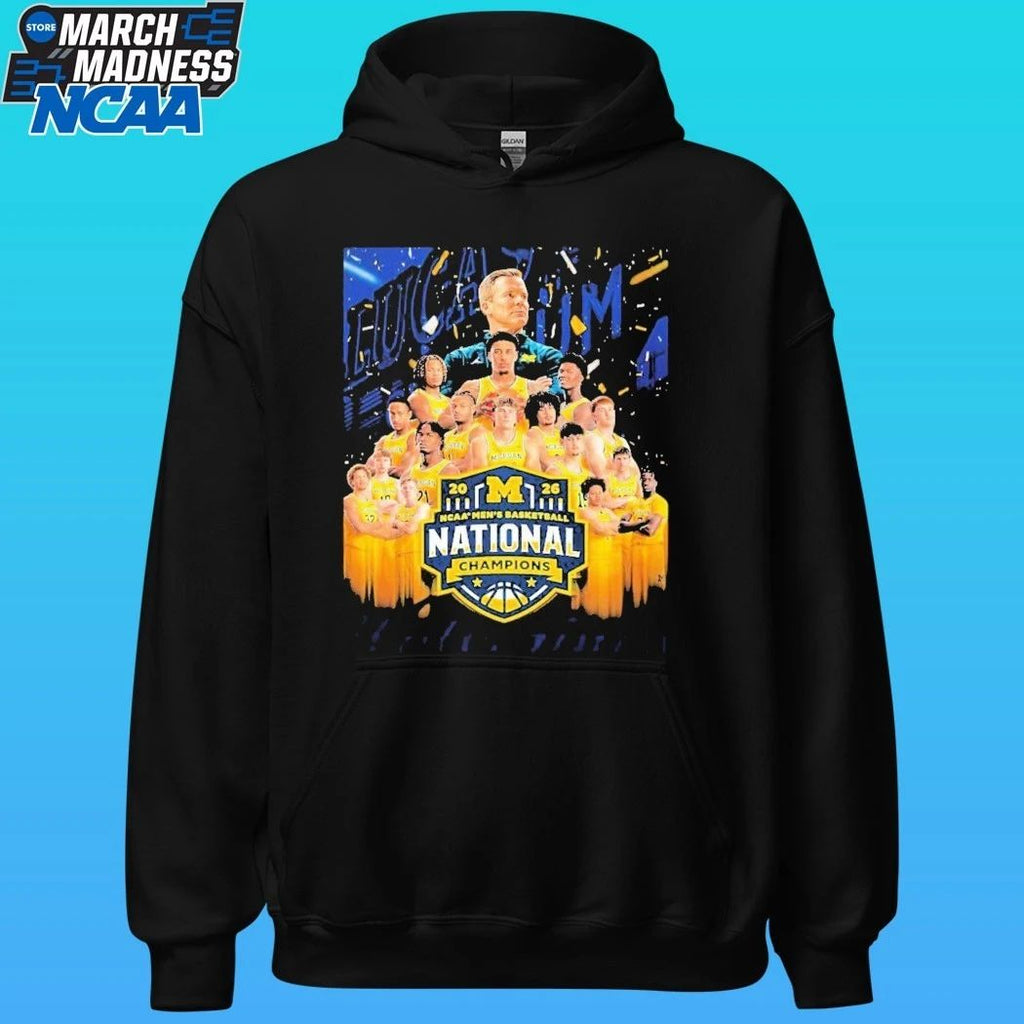 Michigan Wolverines Champions Ncaa Men’s Basketball National Champions 2026 The Kings Of College Basketball Shirt