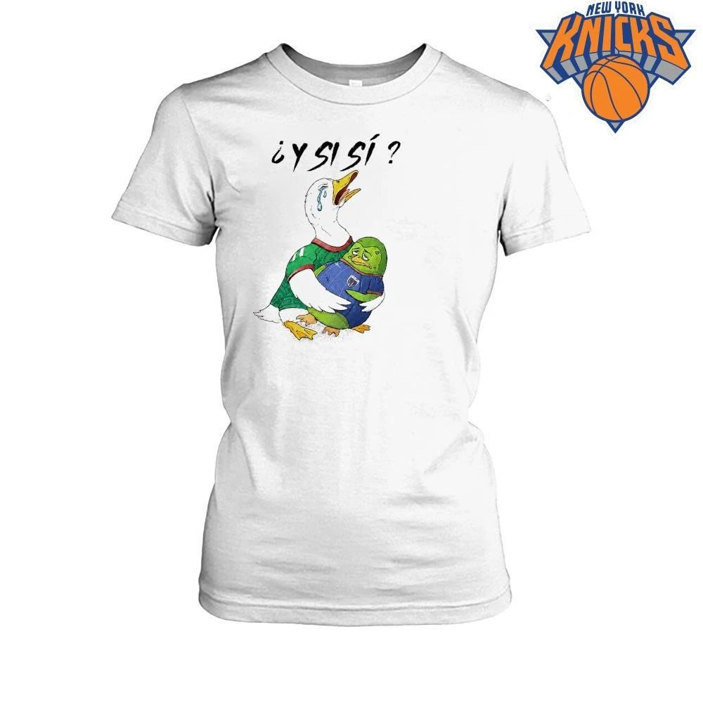 Y Si Si Crying Mexico Soccer Duck Surreal Shirt