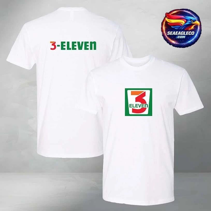 311 x 7-Eleven Collaboration Classic Convenience Store Logo Band Two Sided Shirt
