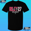 Name Number City Austin Riley 27 Atlanta Baseball Mlbpa Shirt