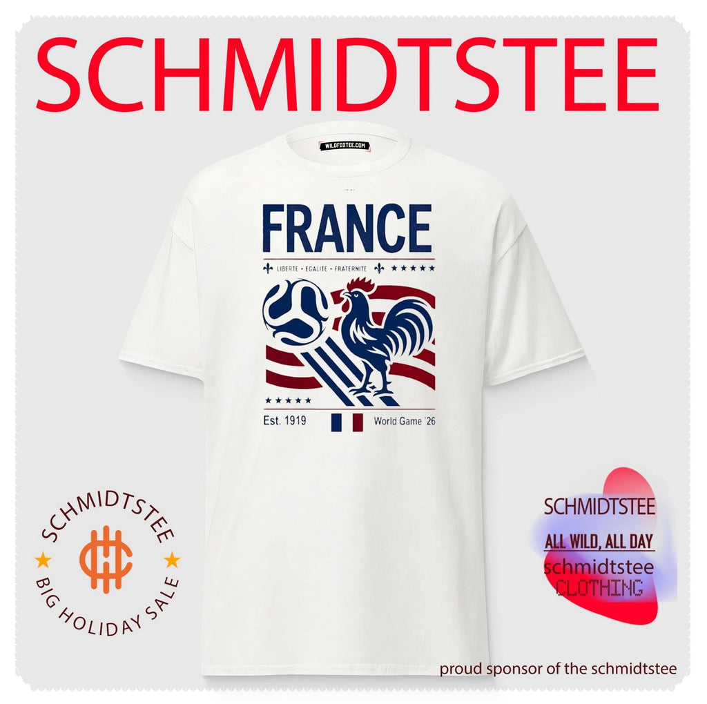 France Soccer Liberté Egalité Fraternité Est 1919 World Game 26 shirt