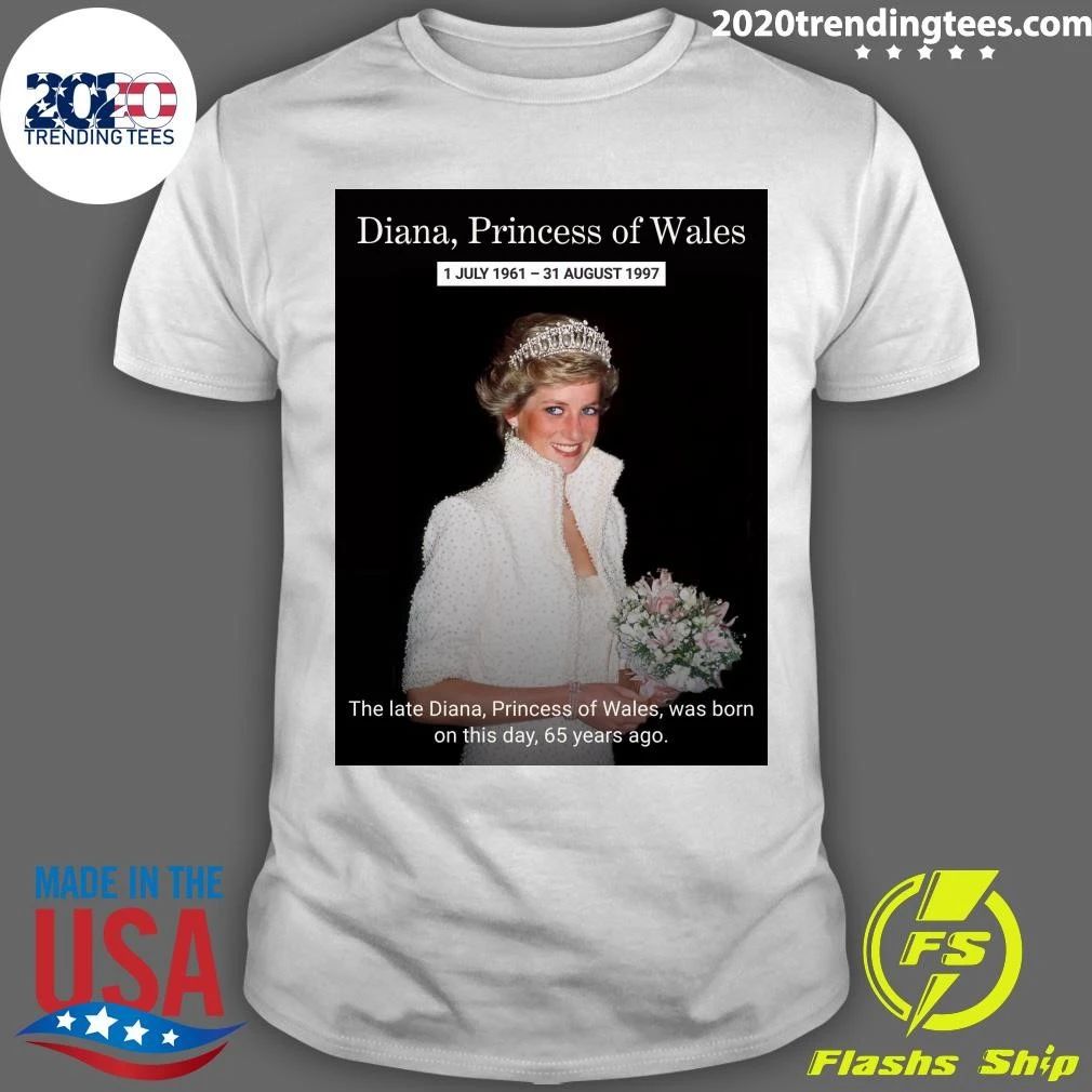 Diana, Princess Of Wales 1 July 1961 – 31 August 1997 Shirt