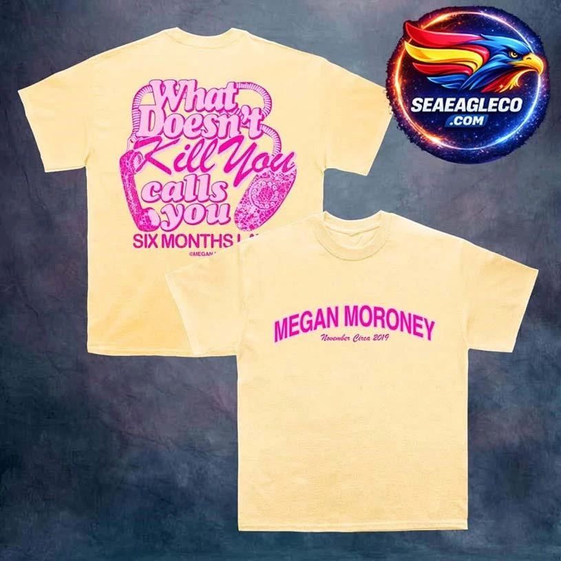 Megan Moroney Cloud 9 Merch Houston Rodeo 6 Months Later Two Sided Shirt