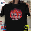 Old Division Motorcycle Chopper Forever Bali Indonesia Tee Shirt