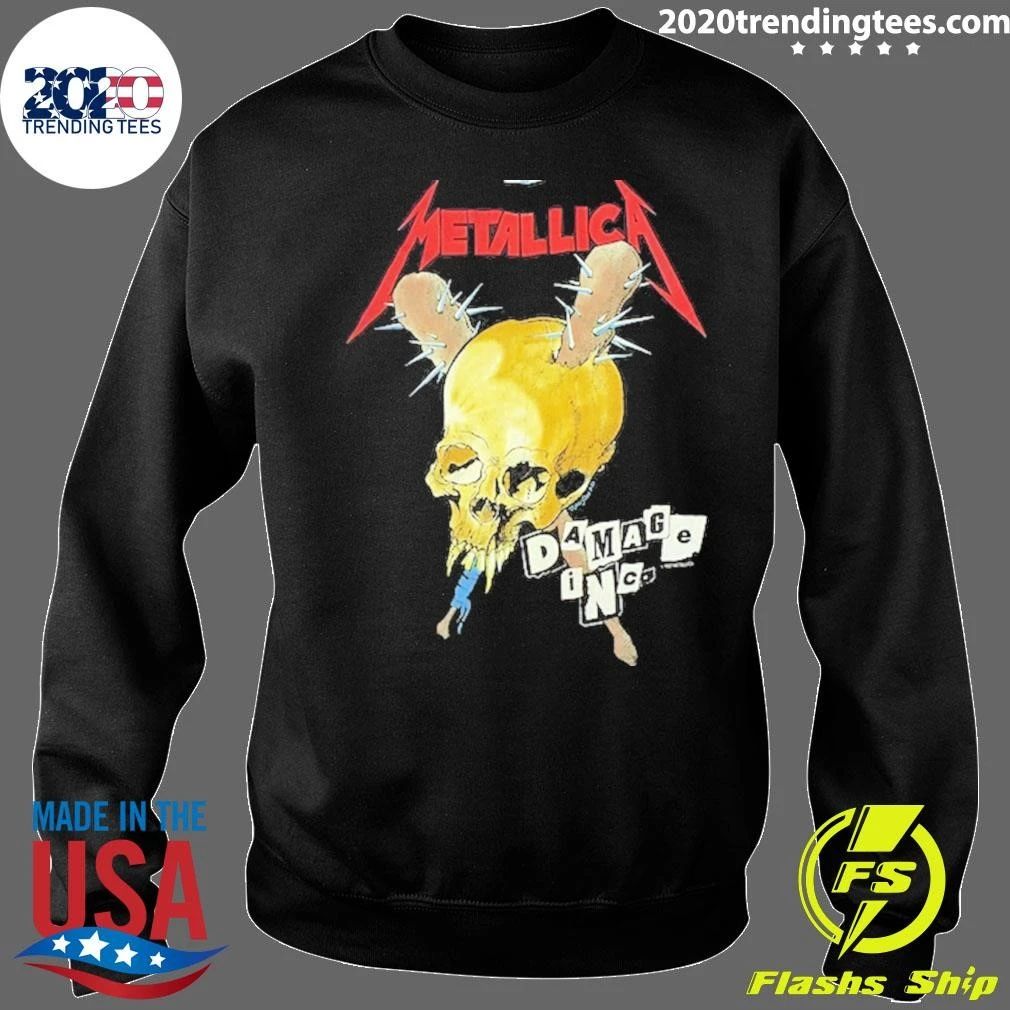 Metallica M72 World Tour 2026 Damage Inc 80s Vintage Shirt