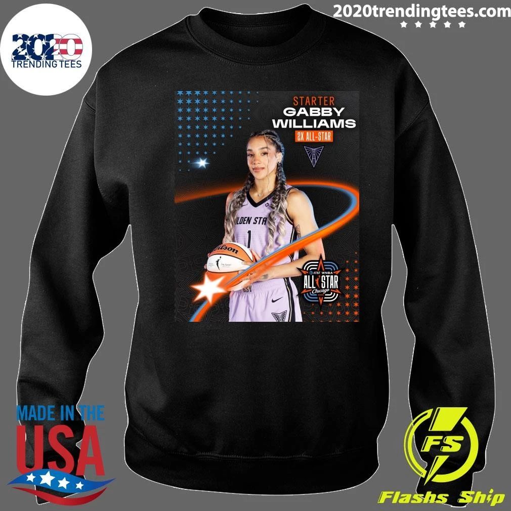 Starter Gabby Williams Your Official 2026 AT&T WNBA All-Star Starters Shirt