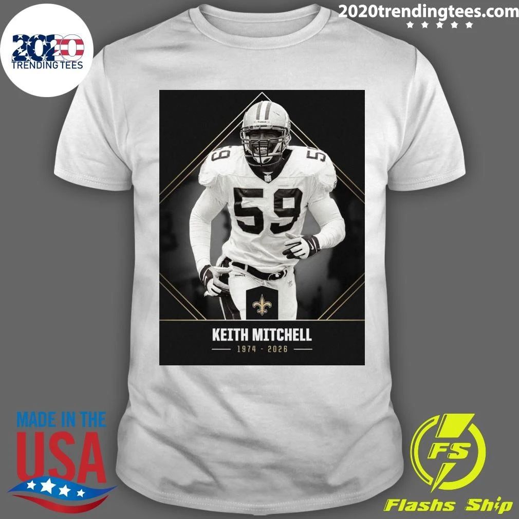 Rip Keith Mitchell 1974-2026 Shirt