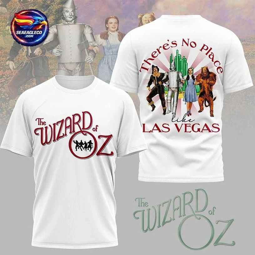 Wizard Of Oz Las Vegas Retro Movie Souvenir 2026 Two Sided Shirt