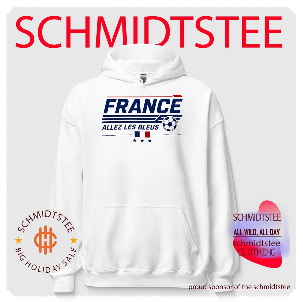 France Allez Les Bleus football illustration shirt