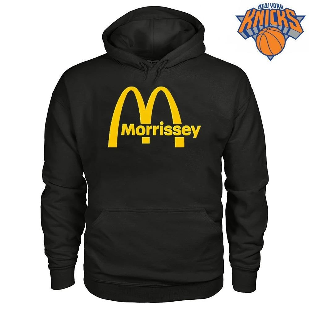 Morrissey McDonalds Golden Arches Logo Parody Smith Punk Rock Band shirt (1)