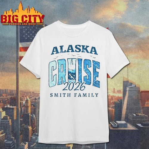 Alaska Cruise 2026 Smith Family T-Shirt