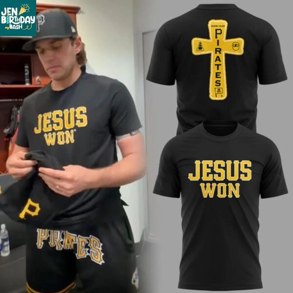 Pittsburgh Pirates Jesus Won 2026 Celebrating Night Shirt