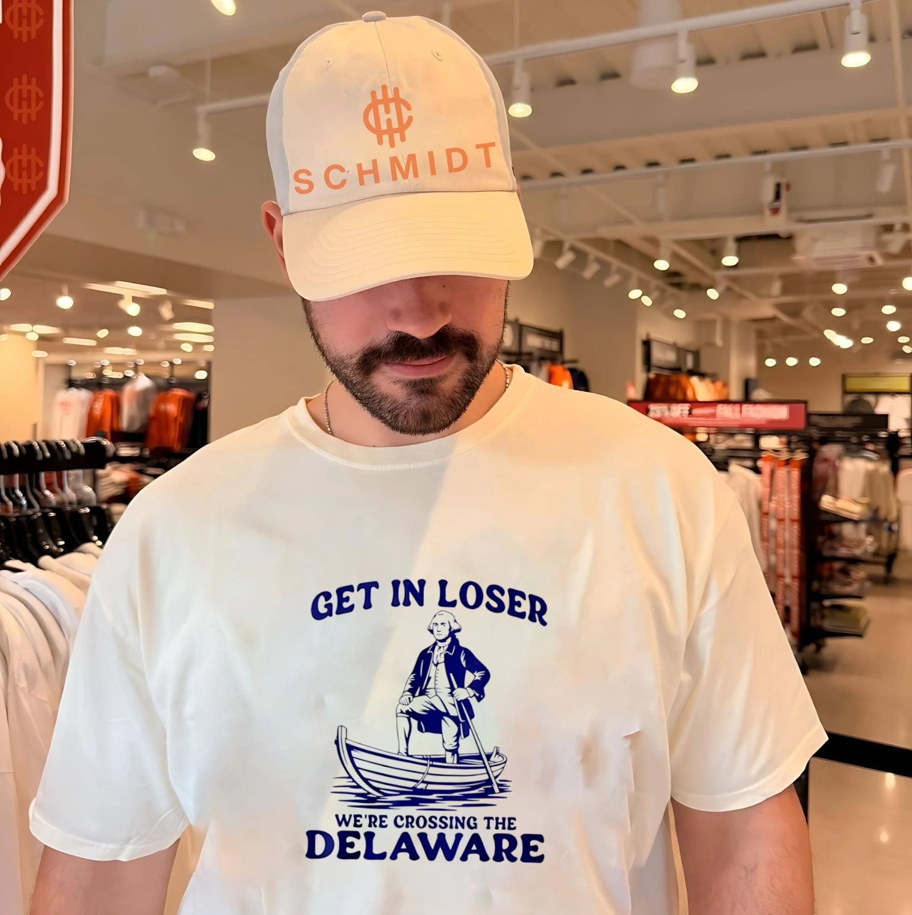 George Washington Get in Loser We Are Crossing the Delaware shirt