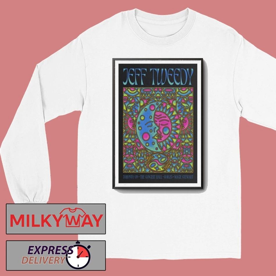 Jeff Tweedy Oct 10, 2025 The Concert Hall, Toronto, ON Poster shirt