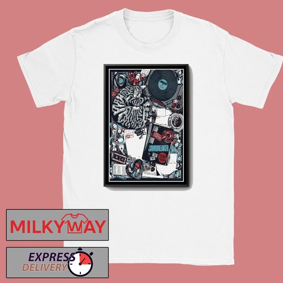 Jawbreaker Las Vegas, NV October 10-12 2025 Concert Poster shirt