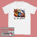 Trendy Tennessee Titans Tis The Season Halloween Shirt