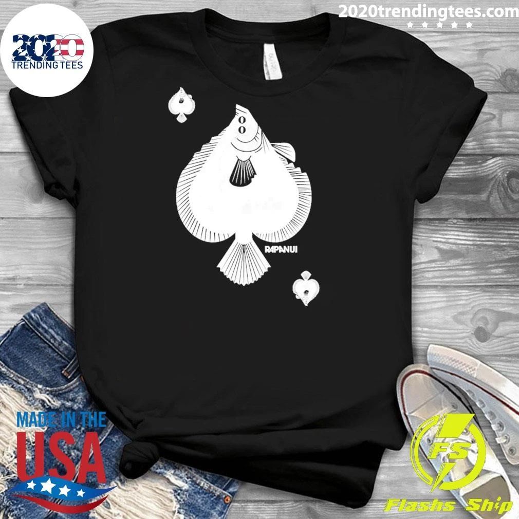 Black Plaice of Spades Shirt