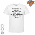 My Dad Tried To Pull Out And Thats Why Im So Short Joke Text Shirt