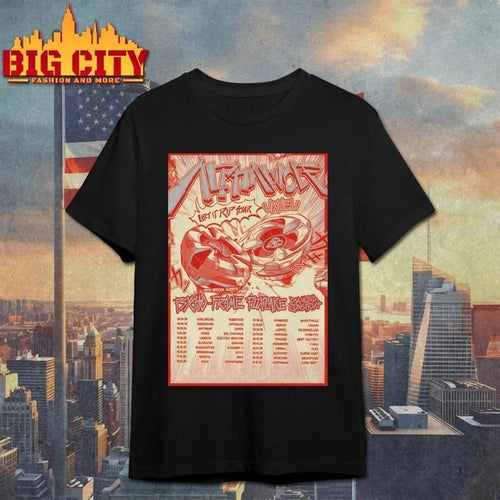 Alpha Wolf Let It RIP EUROPE-UK 2026 Tour Poster Shirt