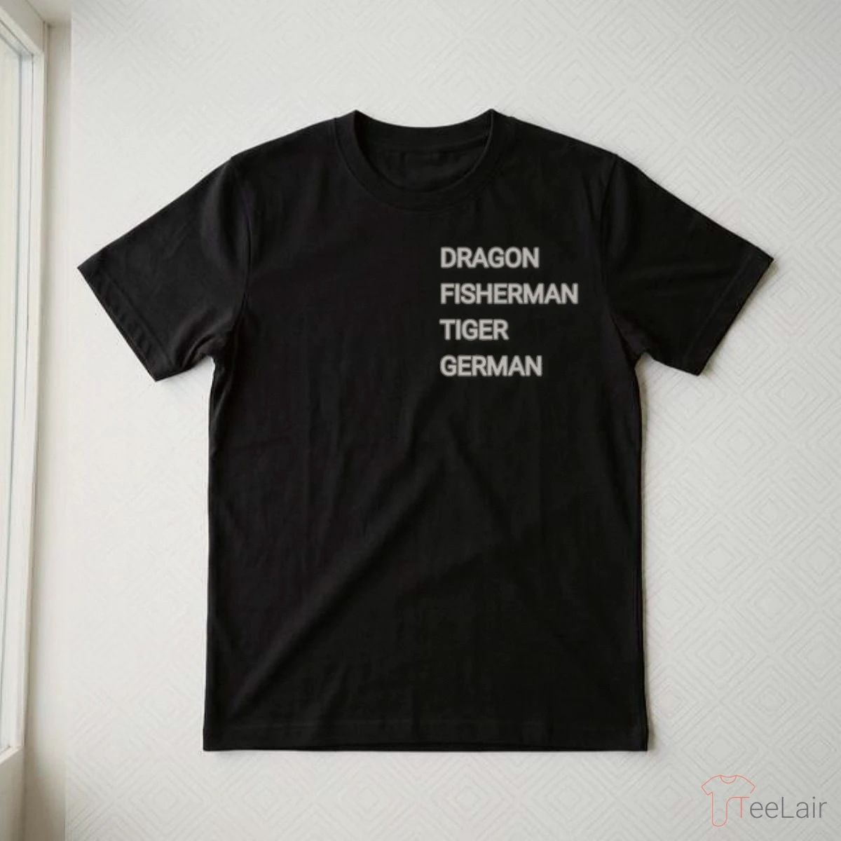DRAGON FISHERMAN TIGER GERMAN T-Shirt