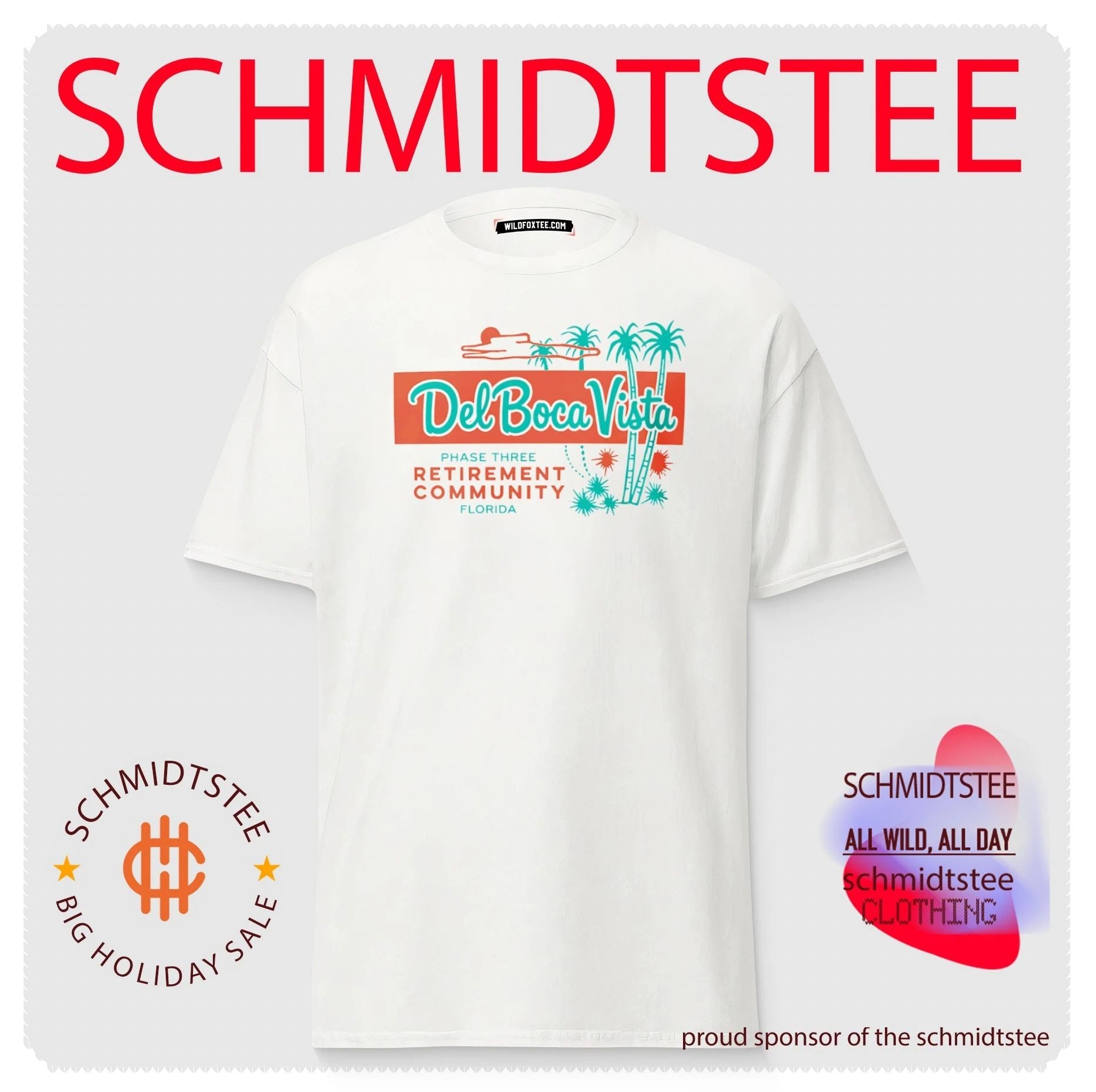 Del Boca Vista Phase Three Retirement Community Florida shirt